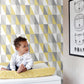 Frendorf | Geometrische Vlies-Tapete, farbige Dreiecke 138921, Little Bandits, Esta