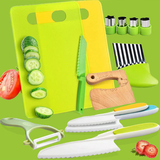 Frendorf | MiniChef Kinderfreundliches Küchenset – Sicheres & Spaßiges Kochen für Kinder