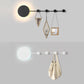 Frendorf | 27,5"/39" Breite Schwarz/Weiß Runde LED Wandlampe Simplicity LED Acryl Wandleuchte in Warm/Weiß Licht mit Aufhängern