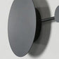 Frendorf | 27,5"/39" Breite Schwarz/Weiß Runde LED Wandlampe Simplicity LED Acryl Wandleuchte in Warm/Weiß Licht mit Aufhängern