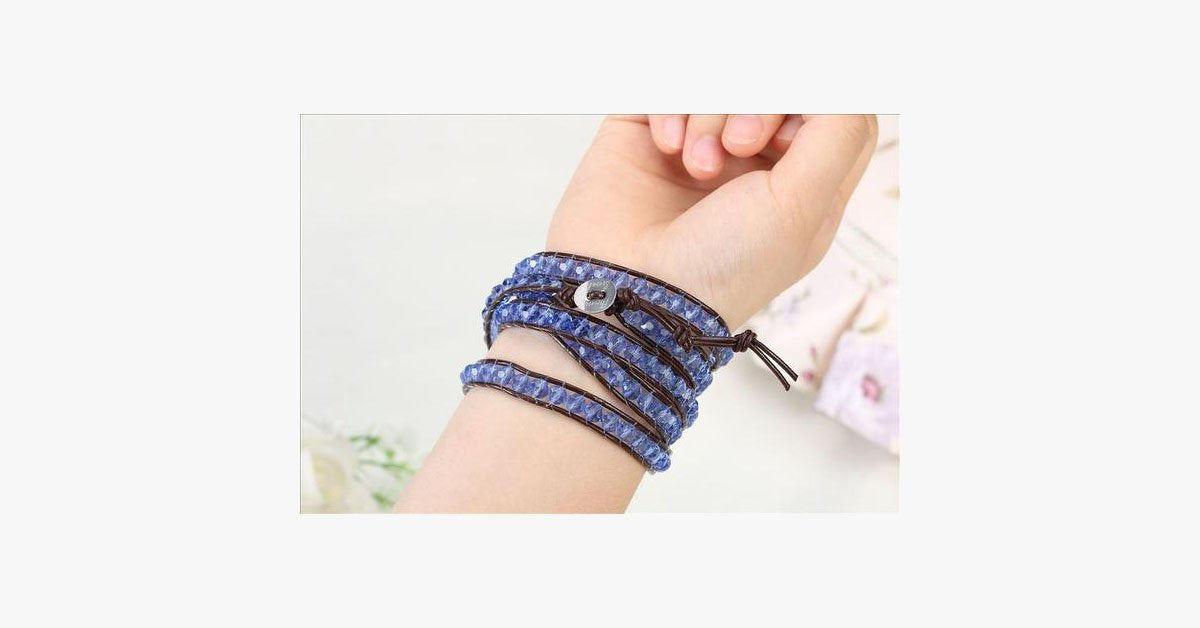 Frendorf | Blaue Dreh Vintage Armband