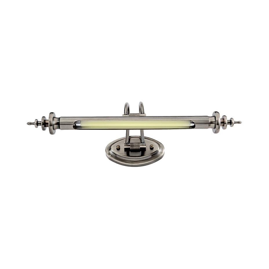Frendorf | Verchroomd Nikkel Lineaire Vanity Wandlamp Modern 18"/29.5" W LED Metaal Wandverlichting Fixture in Warm/Wit Licht