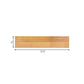 Frendorf | Gestreepte slaapkamer wandlamp hedendaags houten 14"/18"/21.5" breed 1-kops beige LED op en neer lichtarmatuur in warm/wit licht