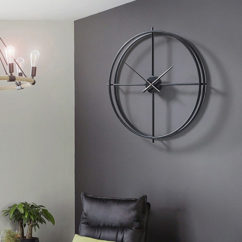 Nordic Minimalist Große Stille Wand Uhr 20 Zoll