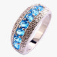 Frendorf | Runder Schnitt Saphir Aquamarin Ring