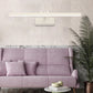 Simplistischer Stil Rechteckige Aluminium Wandlampe 16"/19.5" W LED Make-up Spiegellicht in Schwarz/Weiß für Badezimmer