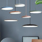 Macaron Flying Saucer Metall LED Pendelleuchte