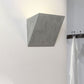 Frendorf | Zement Schüssel/Zylinder Schirm Wandbeleuchtung Moderner Stil 1 Licht Badezimmer Wandlicht Leuchte in Grau