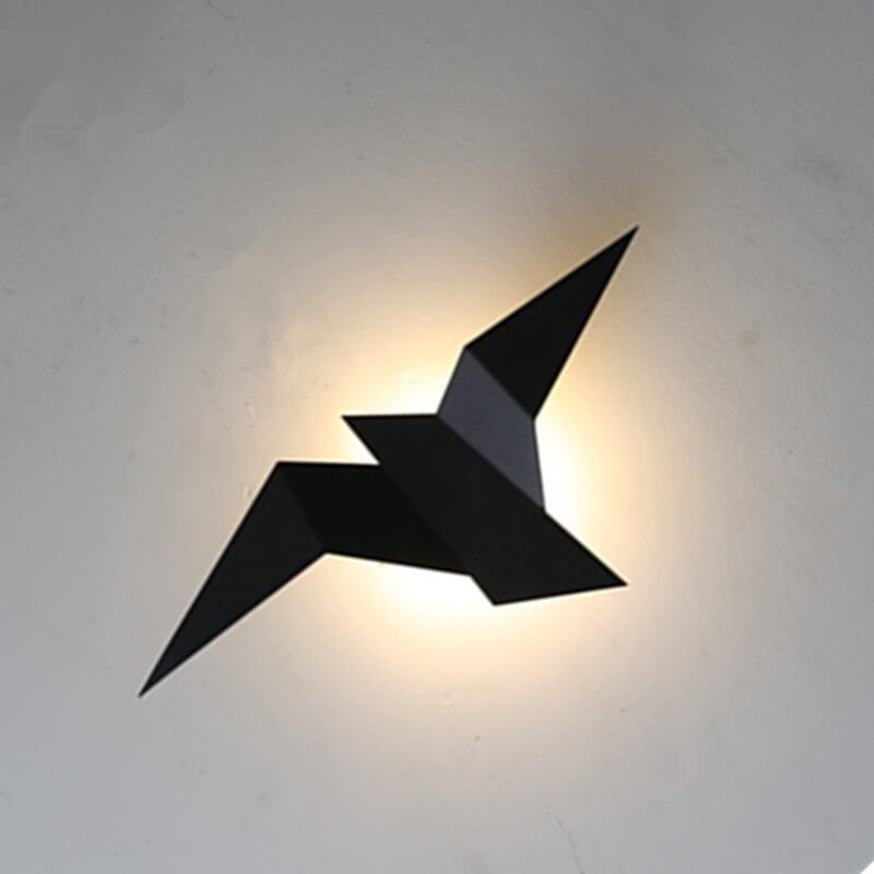 Frendorf | SkyWing Moderne LED Wandleuchte | Fliegender Vogel | 1-flammig | Kreatives Design | Deko für Zuhause