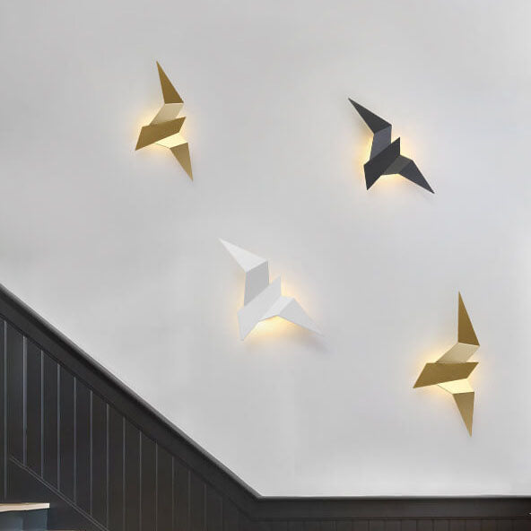 Frendorf | SkyWing Moderne LED Wandleuchte | Fliegender Vogel | 1-flammig | Kreatives Design | Deko für Zuhause