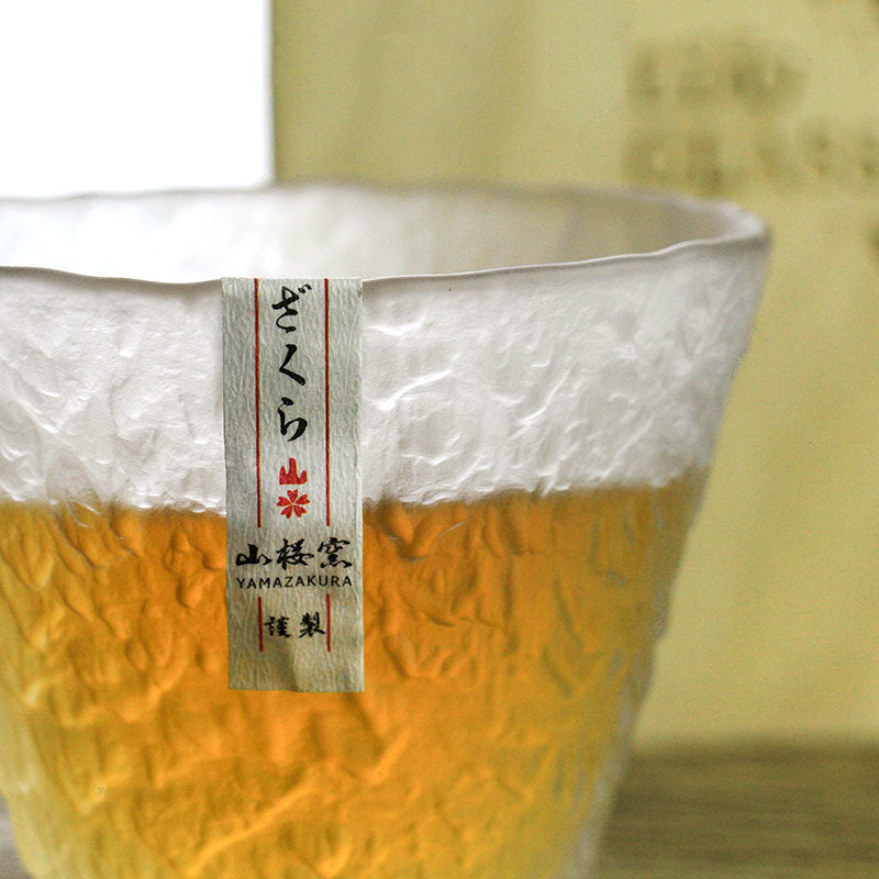 Frendorf | EdoGlass Japanisches Whiskeyglas | Traditionelles Edo-Design | Handgefertigt | Eleganz für Ihre Bar