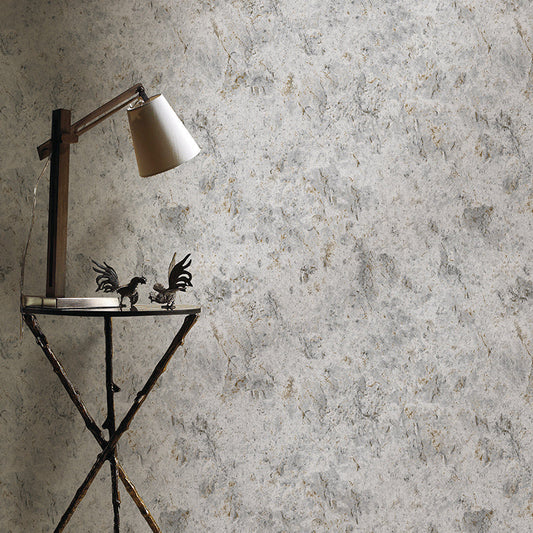 Granit-Effekt Tapetenrolle Sanfte Farbe Industrielle Wanddekoration für das Wohnzimmer
