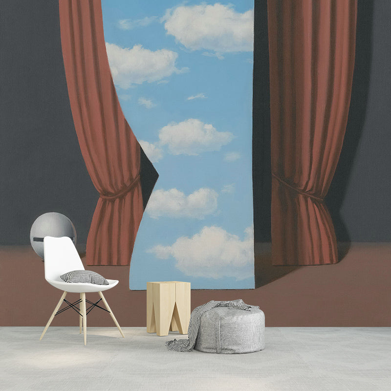 Evocative Gioconda Tapeten Wandbilder für Schlafzimmer Magritte Kunst Wanddekor, Maßgeschneidert