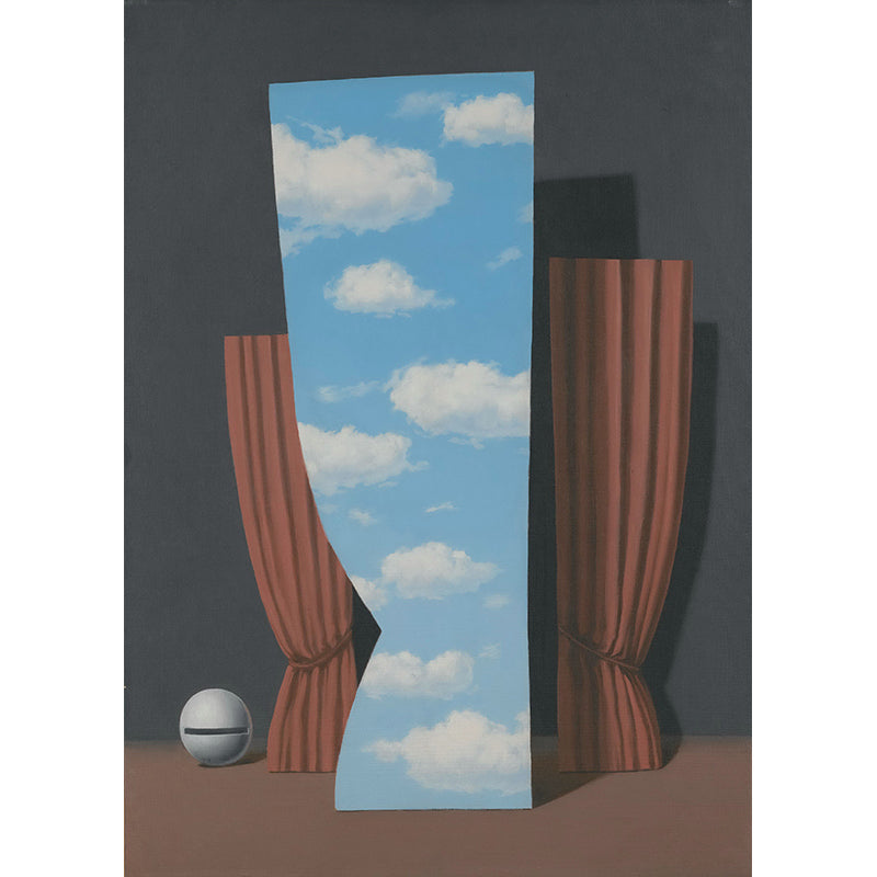 Evocative Gioconda Tapeten Wandbilder für Schlafzimmer Magritte Kunst Wanddekor, Maßgeschneidert