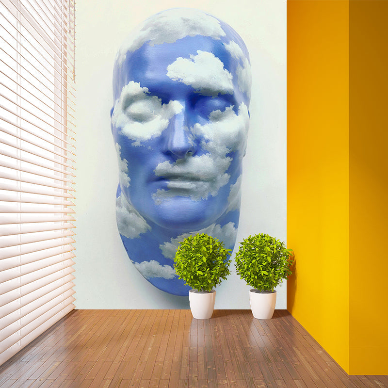 Nicht-gewebte wasserfeste Wandbilder Surrealist Rene Magritte die Zukunft der Statuen Kunstwerk Wandverkleidung