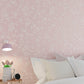 Blumenbedruckter Tapetenroll Rustic Semi-Gloss Wandverkleidung in Pastellfarben für Mädchenzimmer