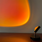 Frendorf – Moderne Retro Sonnenuntergang Tischlampe mit sanfter Ambiente-Beleuchtung