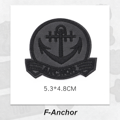 Frendorf | Nahtlose selbstklebende bestickte Patches für Kleidung | Waschbar & vielseitig