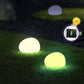Frendorf | SolarSphere LED Kugelleuchte für Außen | Solar Wasserdicht | Dekorative Beleuchtung für Rasen & Garten | Nachhaltig & Wetterfest
