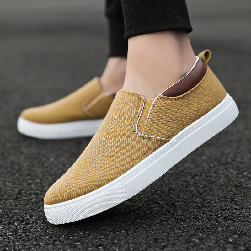 Slip-On-Schuhe aus Segeltuch für Herren