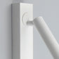 Frendorf | LumeFocus Rechteckige LED Wandleuchte | Verstellbarer Winkel | Minimalistisches Design | Leselampe | Warmes Licht