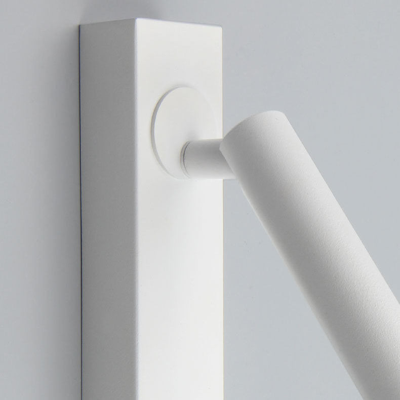 Frendorf | LumeFocus Rechteckige LED Wandleuchte | Verstellbarer Winkel | Minimalistisches Design | Leselampe | Warmes Licht