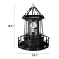 Frendorf | SolarSpin LED Gartenleuchte | Rotierender Turm | Solarbetrieben | Deko & Landschaftsbeleuchtung