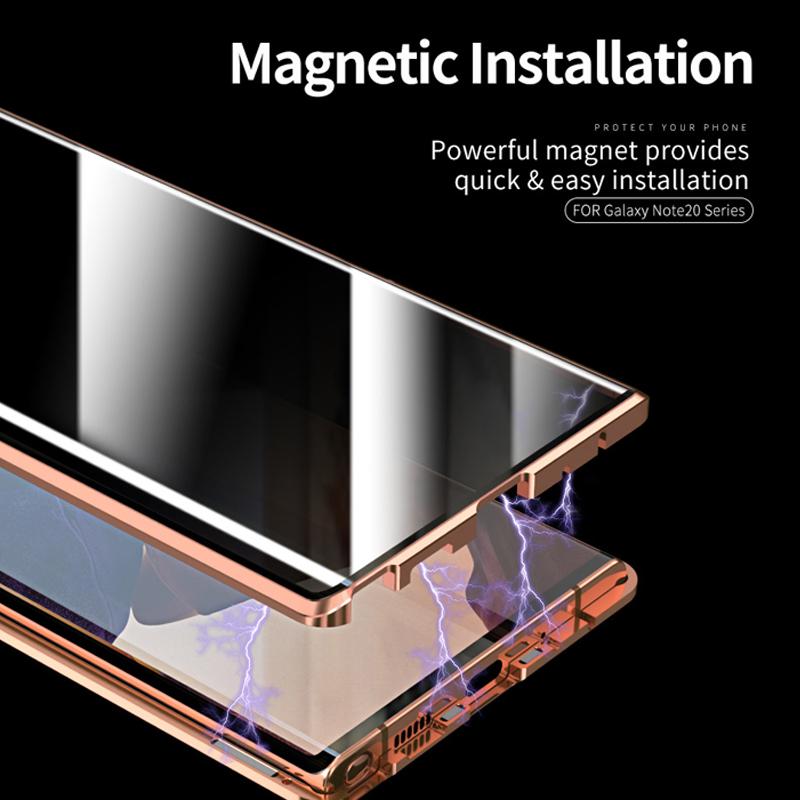 Frendorf | Samsung Anti-Peep Gehärtetes Glas Handyhülle