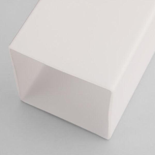 Moderner minimalistischer Massivholz Quadrat Glas Säulen 1-Lampe Wand sconces Leuchte