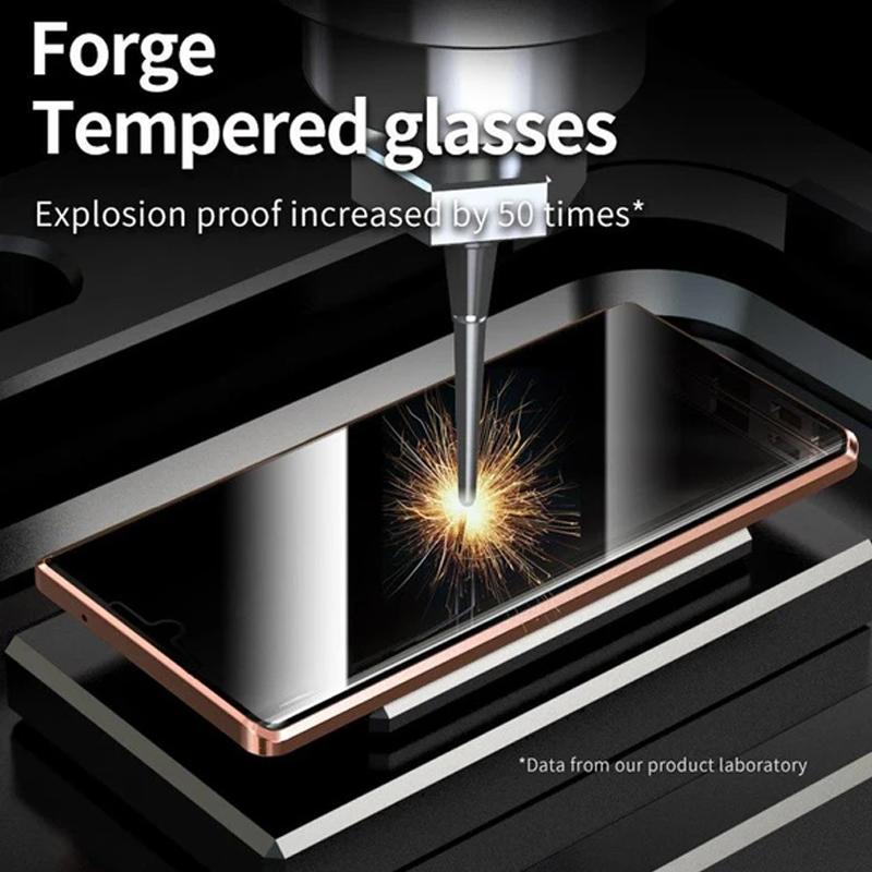 Frendorf | Samsung Anti-Peep Gehärtetes Glas Handyhülle