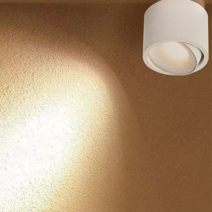 Origo Minimalistische LED Deckenleuchte - Verstellbarer Rund Einbaulampe