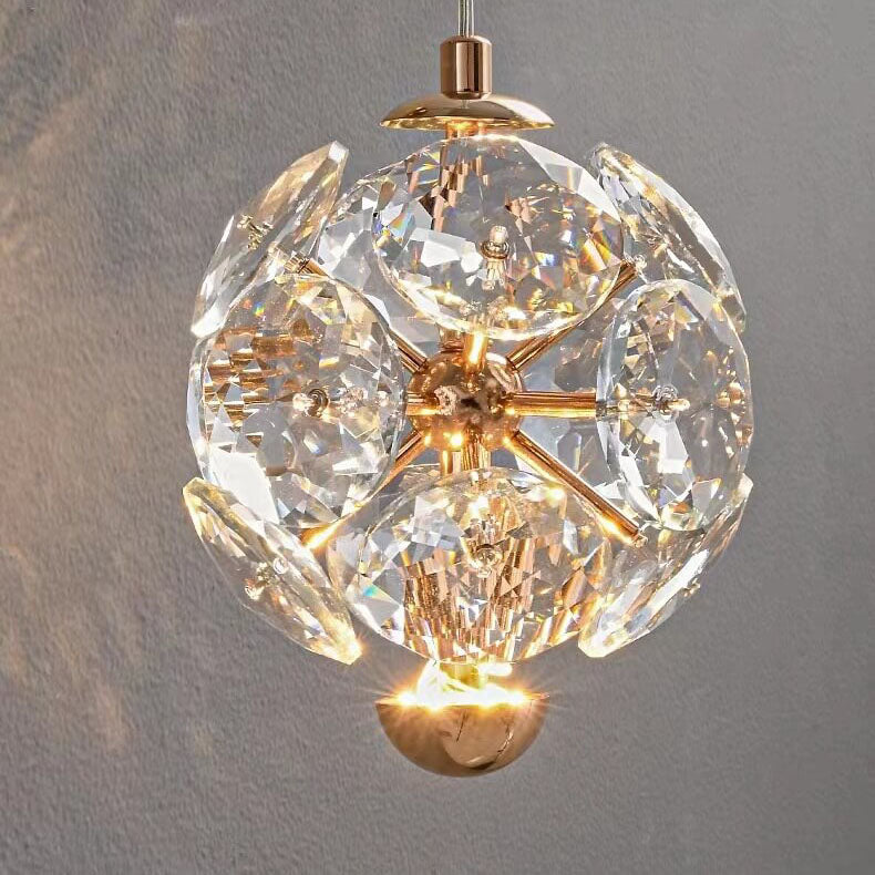 Frendorf | Crystalyn Wandleuchte | Moderner Luxus | Kristall-LED-Design | Dimmbares Licht für Schlafzimmer