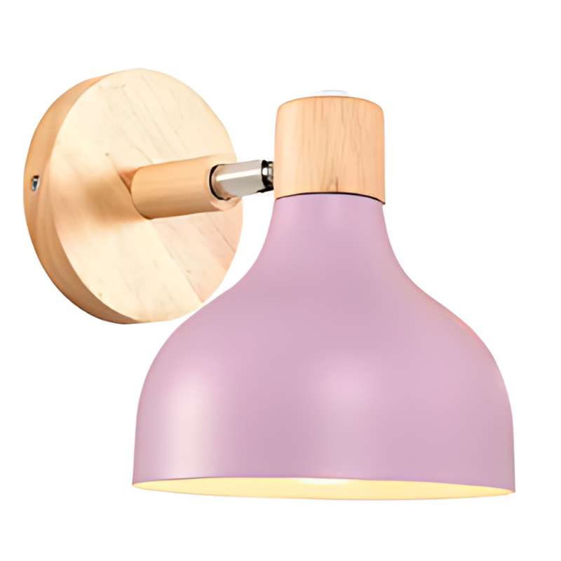 NordicWood | Rustikale Holz-Wandlampe