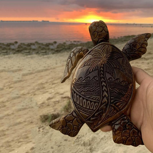 Frendorf | Hawaiianische Schildkröte Harz Ornament