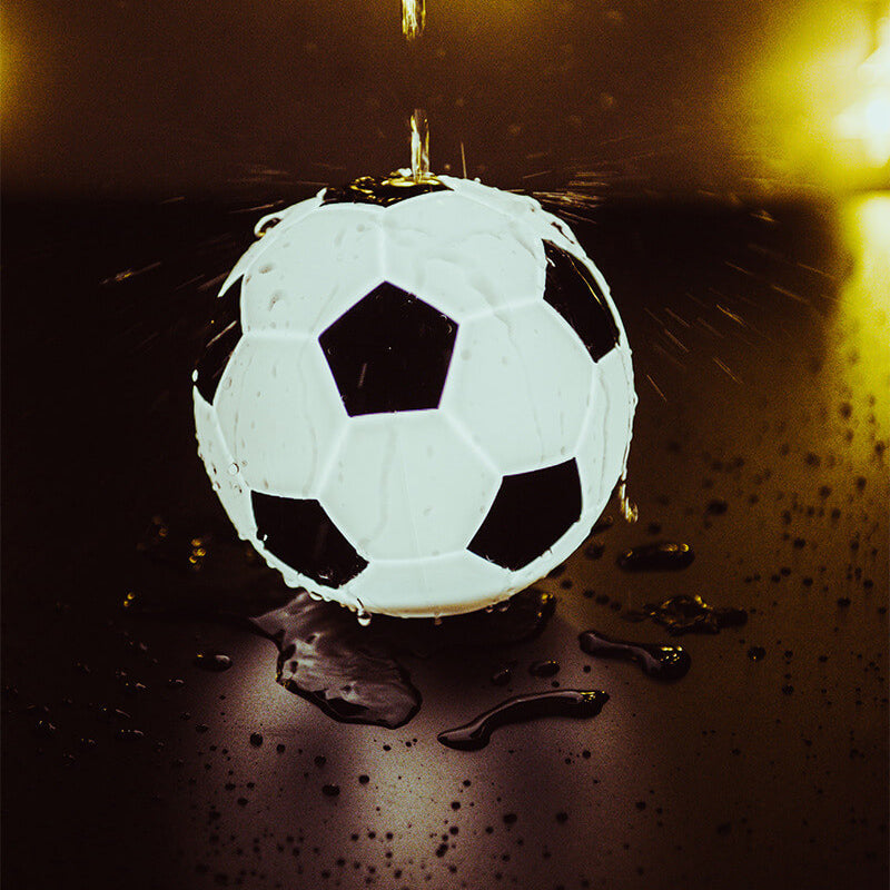 Kreative Fußball Silikon LED Nachtlicht USB Lade Tischlampe