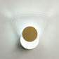 Frendorf | Luxoria Geo LED Wandleuchte | Goldenes Geometrisches Design | Acryl & Modern | Warmes Licht