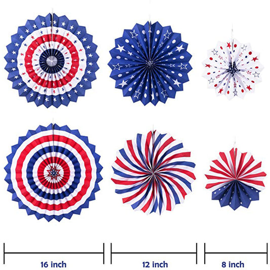 Frendorf | 14-Teilig: Patriotic Party Decorations Set