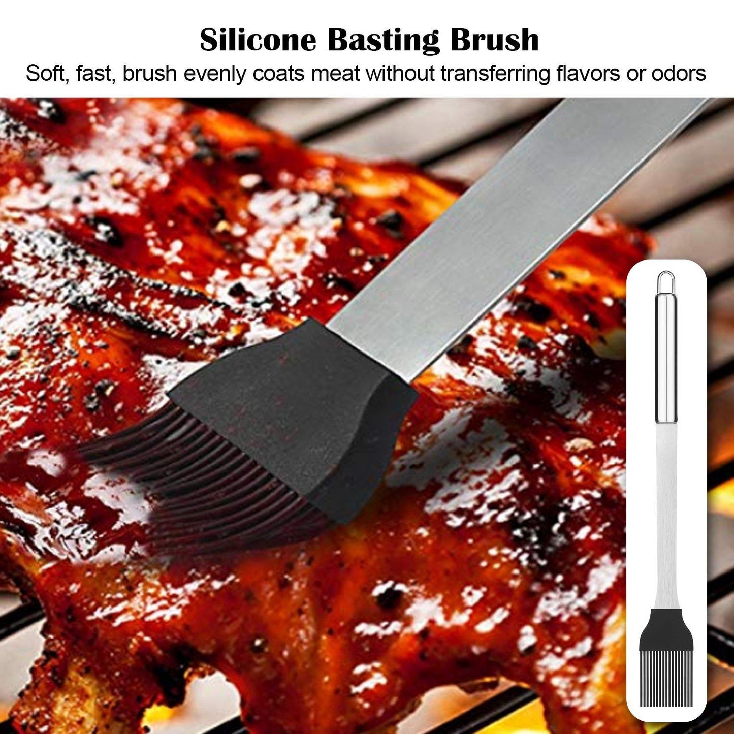 Frendorf | 14-teilige Set: BBQ Grill Werkzeug Set