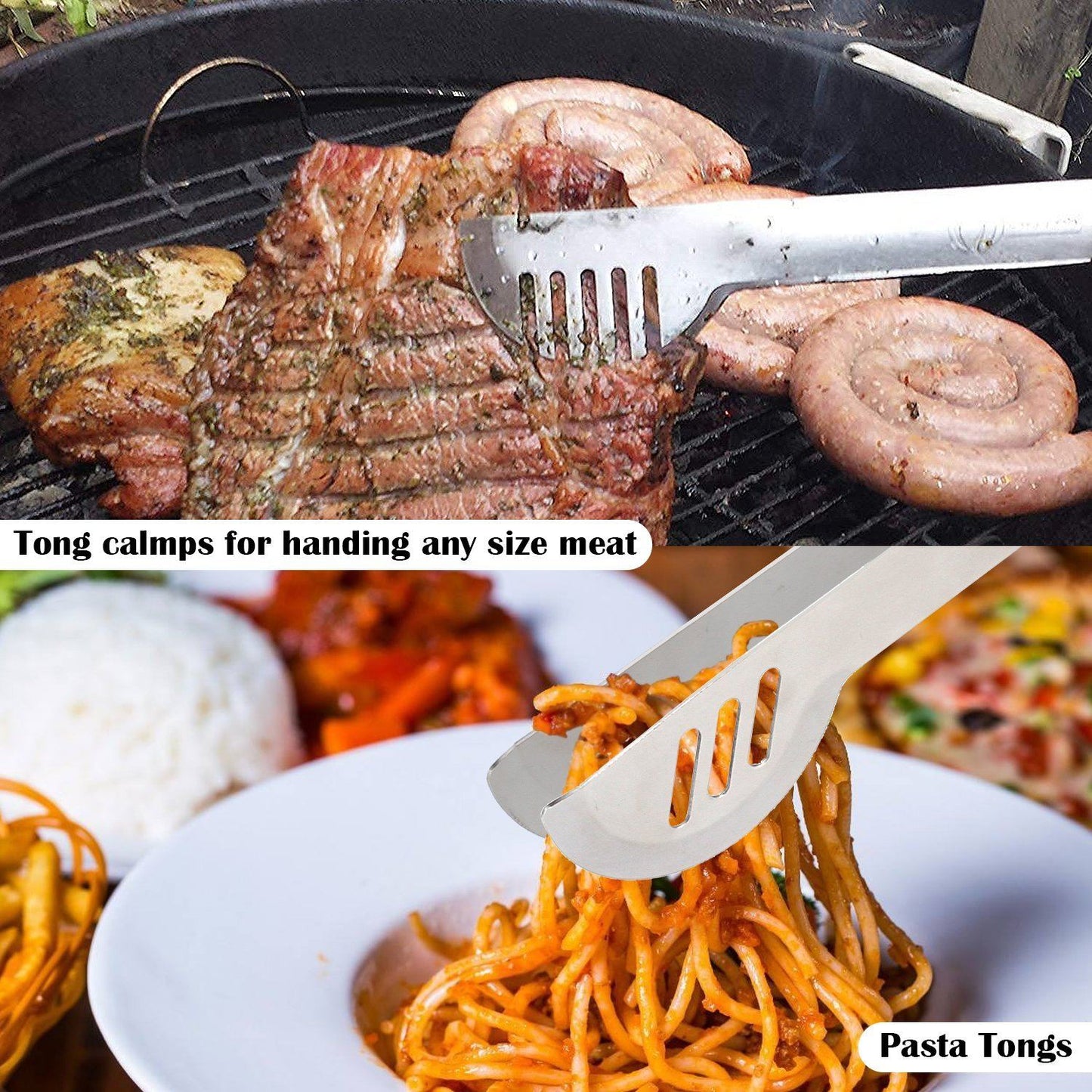 Frendorf | 14-teilige Set: BBQ Grill Werkzeug Set