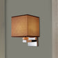 Frendorf | Fabric Cube Wandlamp Verlichting Moderne LED Wandlamp in Wit/Zwart/Beige