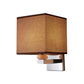 Frendorf | Fabric Cube Wandlamp Verlichting Moderne LED Wandlamp in Wit/Zwart/Beige