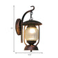 Frendorf | Kerosene Kitchen Wandlicht Coastal Ribbed Glas 1 Licht Klare Wandlamp