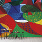 Frendorf | Pop Art Abstracte Behangmuur voor Thuis Galerij Aangepaste Wanddecoratie in Rood-Geel-Blauw-Groen
