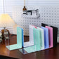 ClearStand - Durchsichtige Acryl Buchstützen Set von 2 - Unsichtbares Bücherregal für Büro und Bibliothek