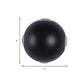 Frendorf | Abgerundete Schatten Veranda Wandlampe Aluminium Warm/Weiß Beleuchtung LED Modern Stilvolle Wandleuchte in Schwarz