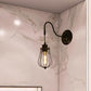 Frendorf | Metalen Cilinder/Hexagonaal Geëngageerde Wandlamp Boerderij 1 Lamp Restaurant Wandmontage Armatuur in Zwart