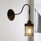 Frendorf | Metalen Cilinder/Hexagonaal Geëngageerde Wandlamp Boerderij 1 Lamp Restaurant Wandmontage Armatuur in Zwart