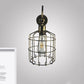 Frendorf | Vogelkooi IJzeren Wandverlichting Rustiek Stijlvol 1 Licht Restaurant Mini Wandlamp Armatuur in Antiek Messing/Geleefd Koper