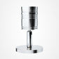 Frendorf | Verchroomde cilindervormige wandverlichting industriële stijl metaal 1 licht bedside verstelbare wandlamp