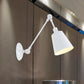 Frendorf | 1 Licht Metalen Wandlamp Hedendaags Zwart/Roest Getailleerde Slaapkamer Wandlamp Sconces met Verstelbare Arm